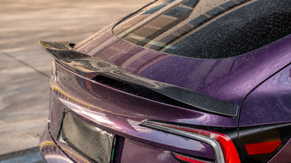 Carbon Fiber Rear Spoiler for Tesla Model 3 Highland 2024+/Performance-01
