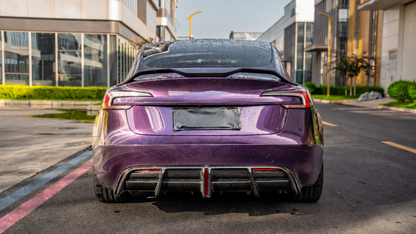 Carbon Fiber Rear Spoiler for Tesla Model 3 Highland 2024+/Performance-01