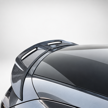 Carbon Fiber Cutout Rear Spoiler for Model Y/Model 3