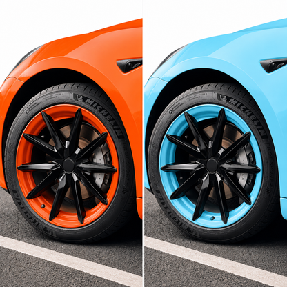 18-Inch Colorful Sport Wheel Covers for Tesla Model 3 2018-2023