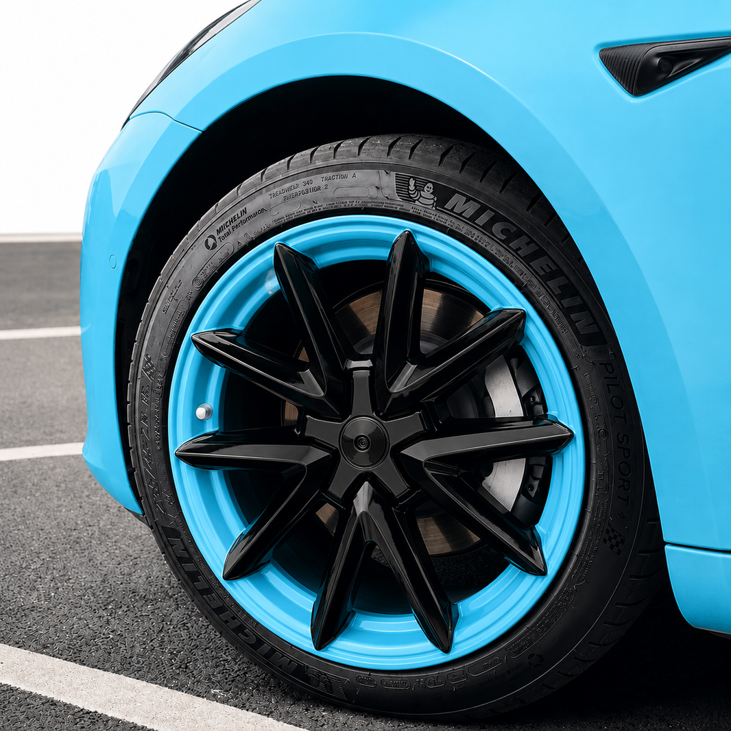 18-Inch Colorful Sport Wheel Covers for Tesla Model 3 2018-2023