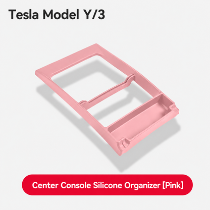 Silicone Center Console Organizer Tray for Tesla Model 3/Y/YL
