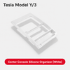 Silicone Center Console Organizer Tray for Tesla Model 3/Y/YL