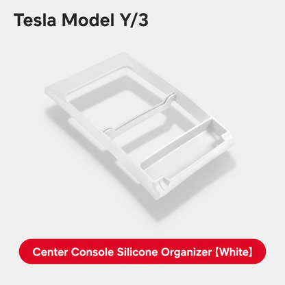 Silicone Center Console Organizer Tray for Tesla Model 3/Y/YL
