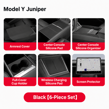 Silicone Center Console Organizer Tray for Tesla Model 3/Y/YL