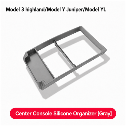 Silicone Center Console Organizer Tray for Tesla Model 3/Y/YL