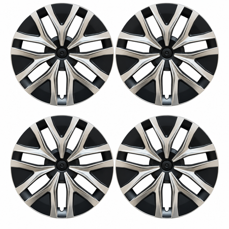 19-Inch Spider-Style Wheel Covers for Tesla Model Y 2020-2024