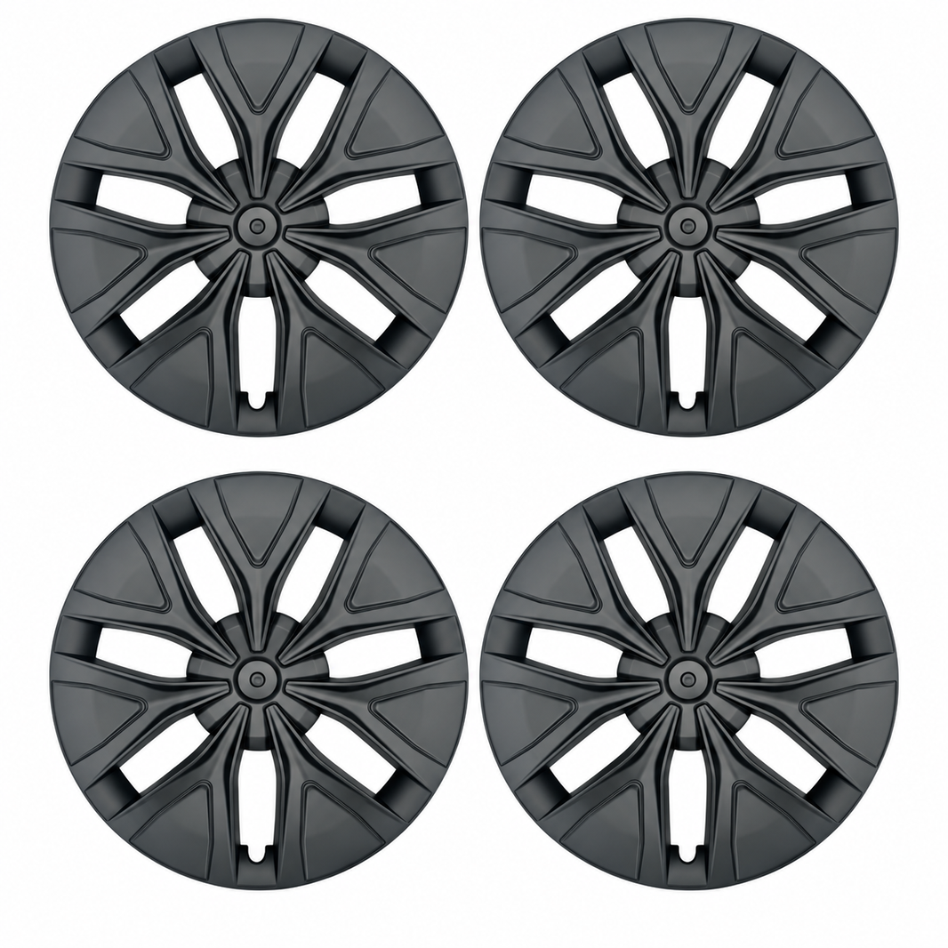 19-Inch Spider-Style Wheel Covers for Tesla Model Y 2020-2024