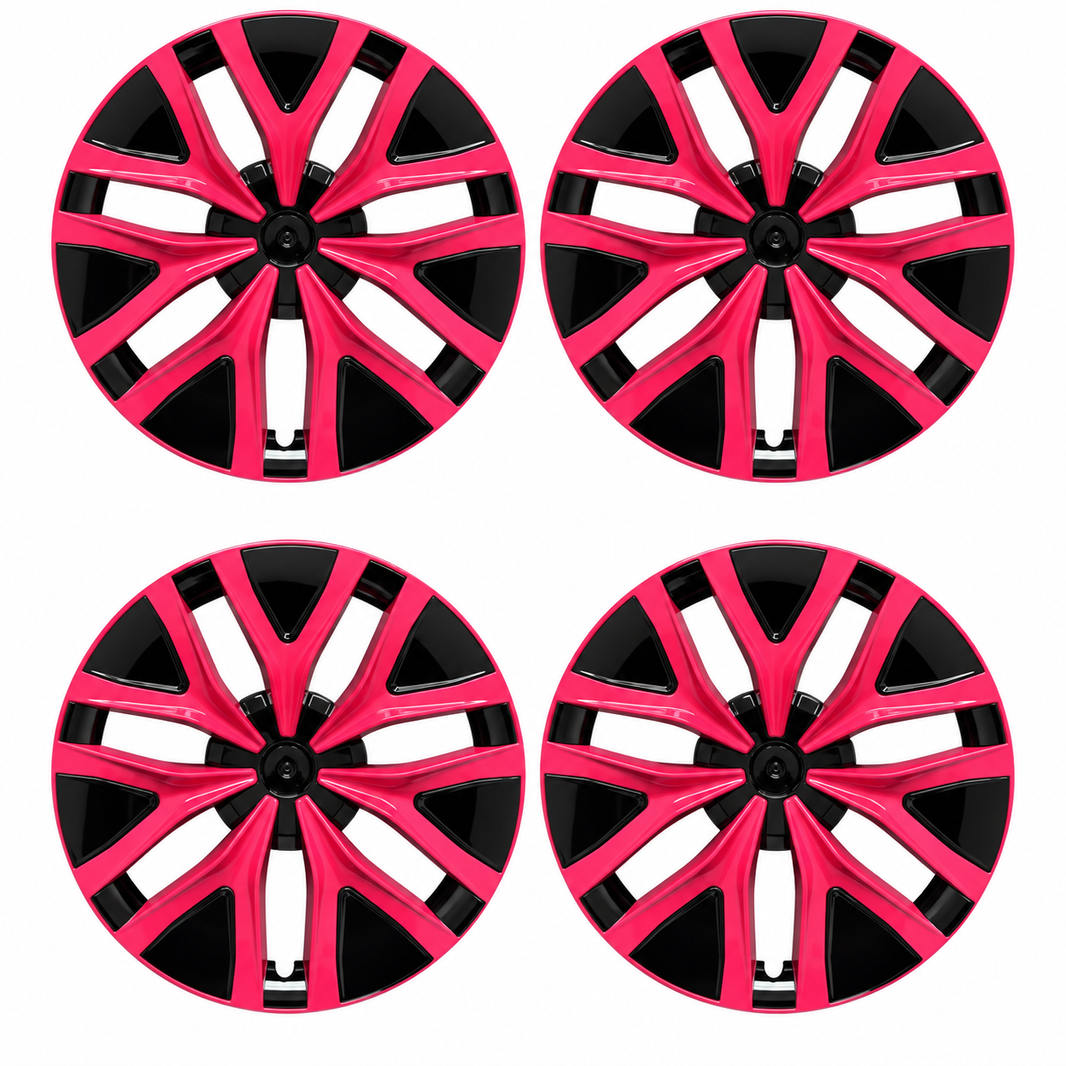 19-Inch Spider-Style Wheel Covers for Tesla Model Y 2020-2024