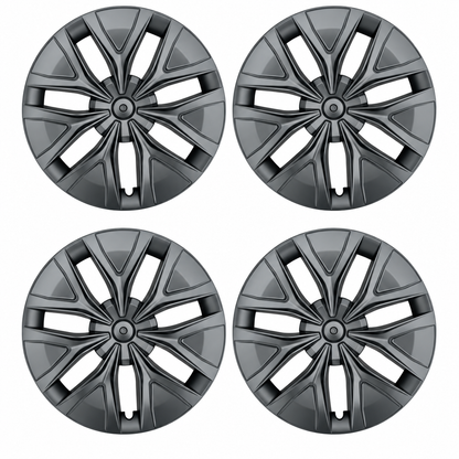 19-Inch Spider-Style Wheel Covers for Tesla Model Y 2020-2024