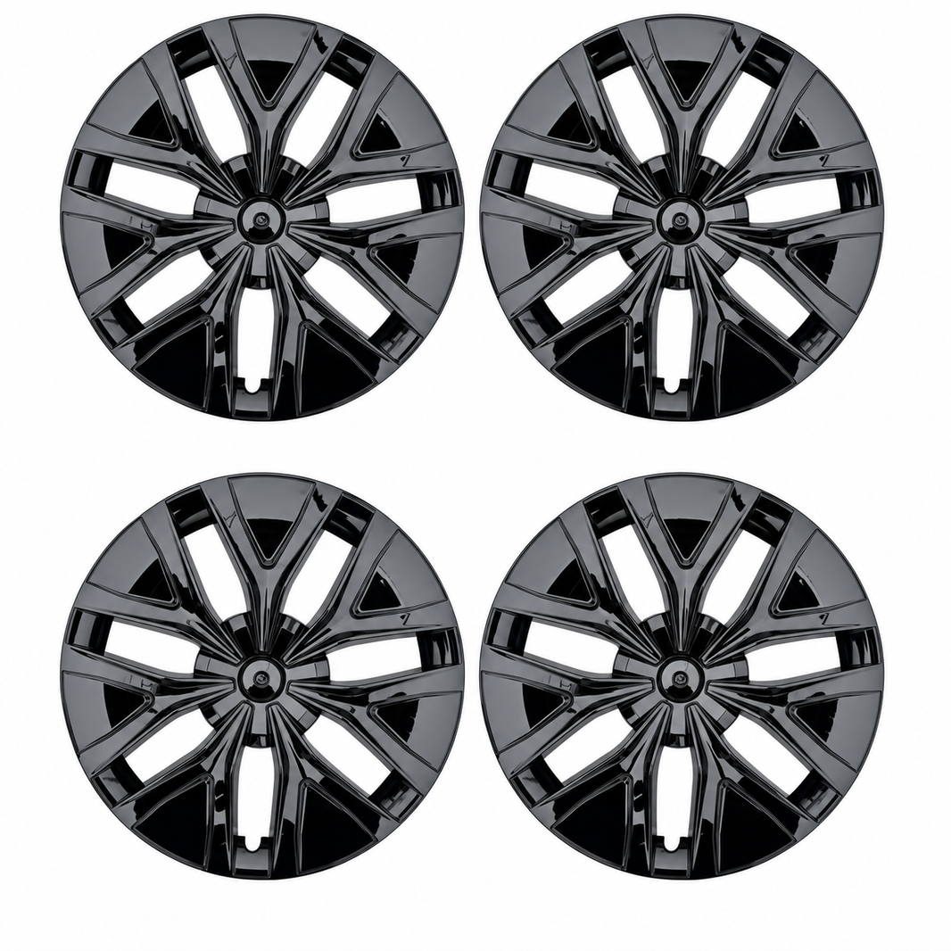 19-Inch Spider-Style Wheel Covers for Tesla Model Y 2020-2024