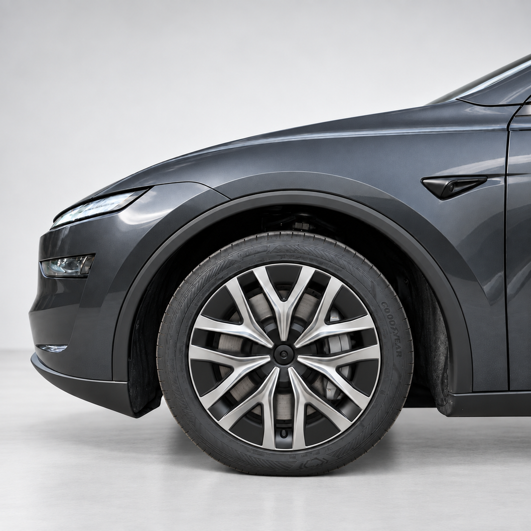 19-Inch Spider-Style Wheel Covers for Tesla Model Y 2020-2024