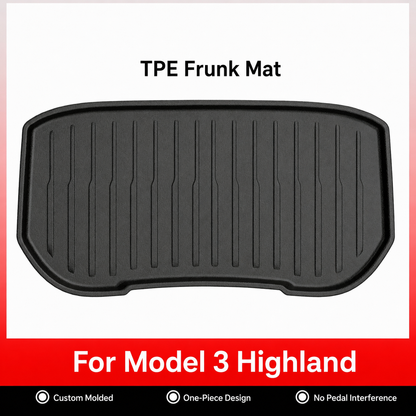 TPE 6-Piece Set Floor Mats & Cargo Liners for Tesla Model Y/ 3/ Model Y Juniper/Model 3 Highland– All-Weather Protection