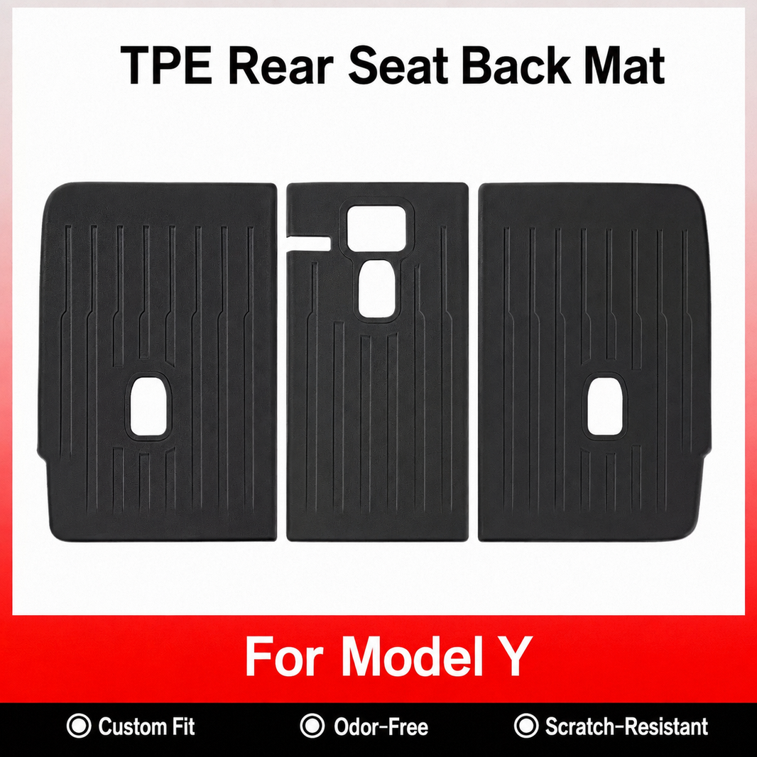 3D Molded TPE Floor Mats & Cargo Liners for Tesla Model Y/ 3/ Model Y Juniper/Model 3 Highland– All-Weather Protection