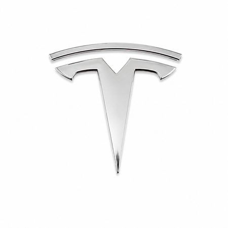 Tesla Front “T” Replacement Emblem Badge Tesla logo– Multiple Colors