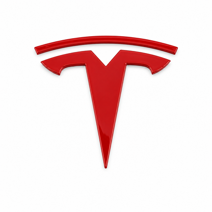 Tesla Front “T” Replacement Emblem Badge Tesla logo– Multiple Colors