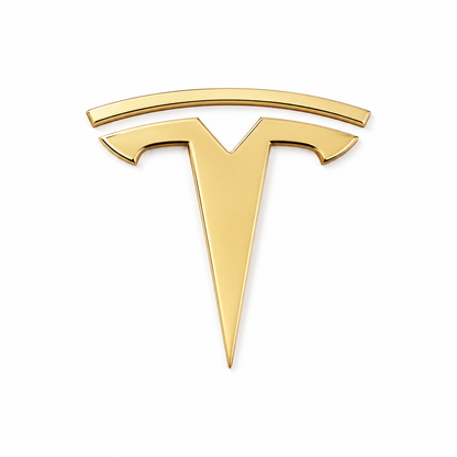 Tesla Front “T” Replacement Emblem Badge Tesla logo– Multiple Colors