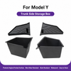Trunk Side Storage Bins with Covers for Tesla Model Y/Model 3