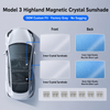 Tesla Model Y/3/YL Magnetic Panoramic Roof Sunshade | Heat Insulation & UV Protection