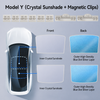 Tesla Model Y/3/YL Magnetic Panoramic Roof Sunshade | Heat Insulation & UV Protection