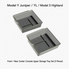 Center Console Storage Tray & Armrest Organizer for Tesla Model Y Juniper / Model 3 Highland / Model YL