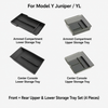 Center Console Storage Tray & Armrest Organizer for Tesla Model Y Juniper / Model 3 Highland / Model YL