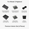 Center Console Storage Tray & Armrest Organizer for Tesla Model Y Juniper / Model 3 Highland / Model YL