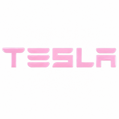 Rear Trunk Letter Badge Covers for Tesla Model Y Juniper/YL