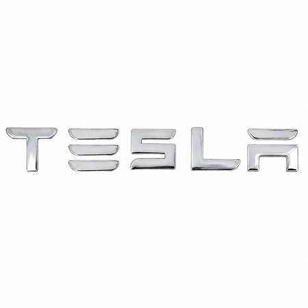 Rear Trunk Letter Badge Covers for Tesla Model Y Juniper/YL