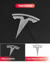 Crystal Rhinestone Diamond Interior &amp; Exterior Decorative Trim for Tesla Model Y Juniper / Model 3 Highland