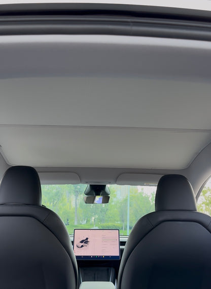 Tesla Model Y/3/YL Magnetic Panoramic Roof Sunshade | Heat Insulation & UV Protection