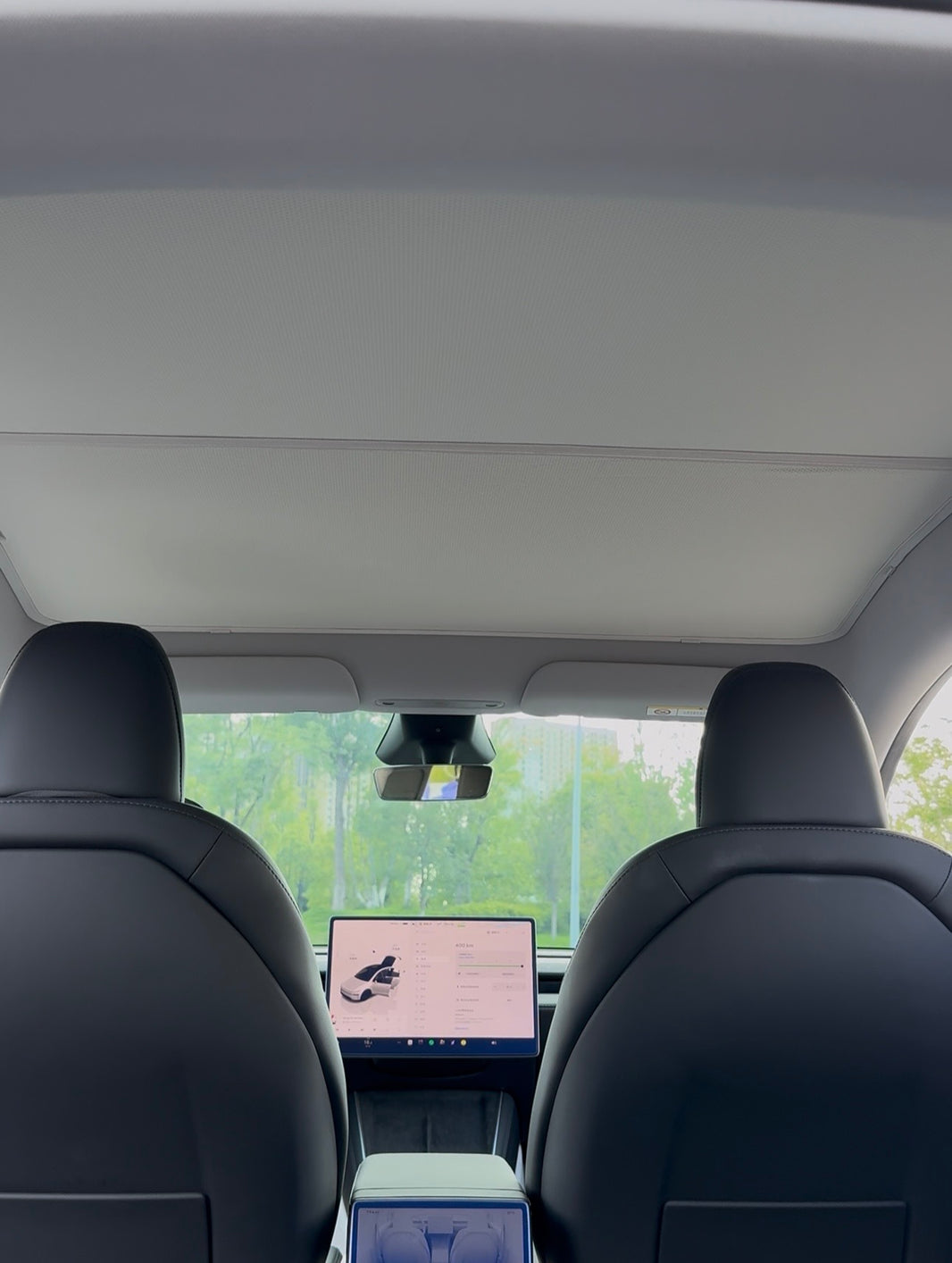 Tesla Model Y/3/YL Magnetic Panoramic Roof Sunshade | Heat Insulation & UV Protection