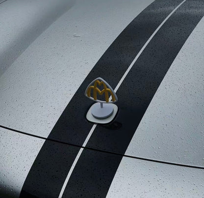 3D Printed McDonald’s × Maybach Car Badge – Creative Automotive Decoration（Adhesive-Backed）
