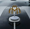 3D Printed McDonald’s × Maybach Car Badge – Creative Automotive Decoration（Adhesive-Backed）