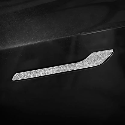 Crystal Rhinestone Diamond Interior &amp; Exterior Decorative Trim for Tesla Model Y Juniper / Model 3 Highland