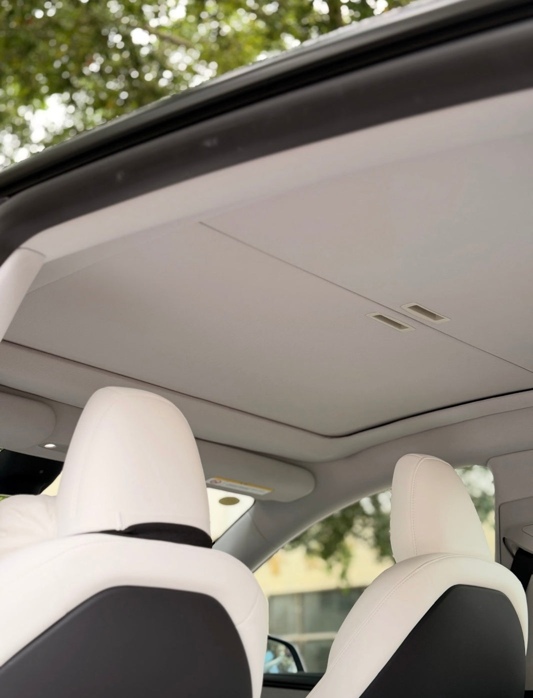 Manual Roller Glass Roof Sunshade for Tesla Model 3 & Model Y/YL