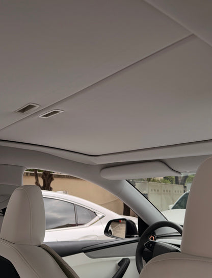 Manual Roller Glass Roof Sunshade for Tesla Model 3 & Model Y/YL