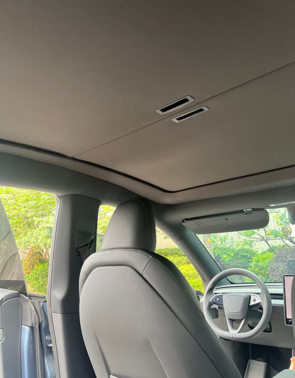 Manual Roller Glass Roof Sunshade for Tesla Model 3 & Model Y/YL