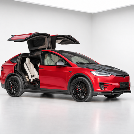 Tesexy 01 Carbon Fiber Full Body Kit for Tesla Model X 2016-2020