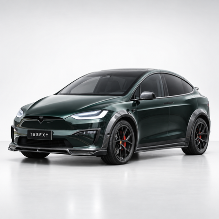 Tesexy 01 Carbon Fiber Full Body Kit for Tesla Model X 2021+