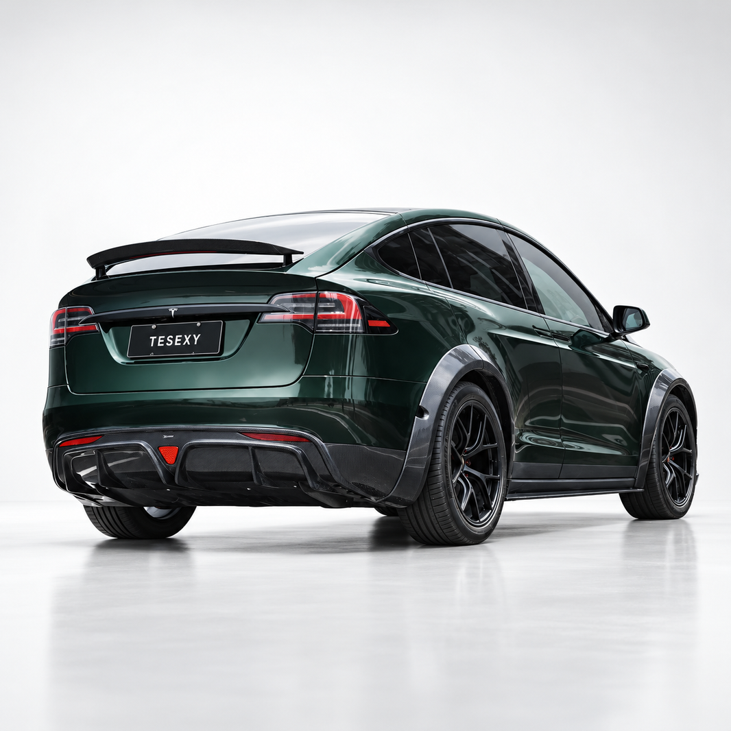 Tesexy 01 Carbon Fiber Full Body Kit for Tesla Model X 2021+