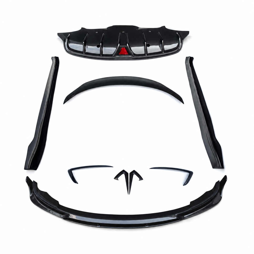 Tesexy 02 Carbon Fiber Full Body Kit for Tesla Model 3 2018-2023
