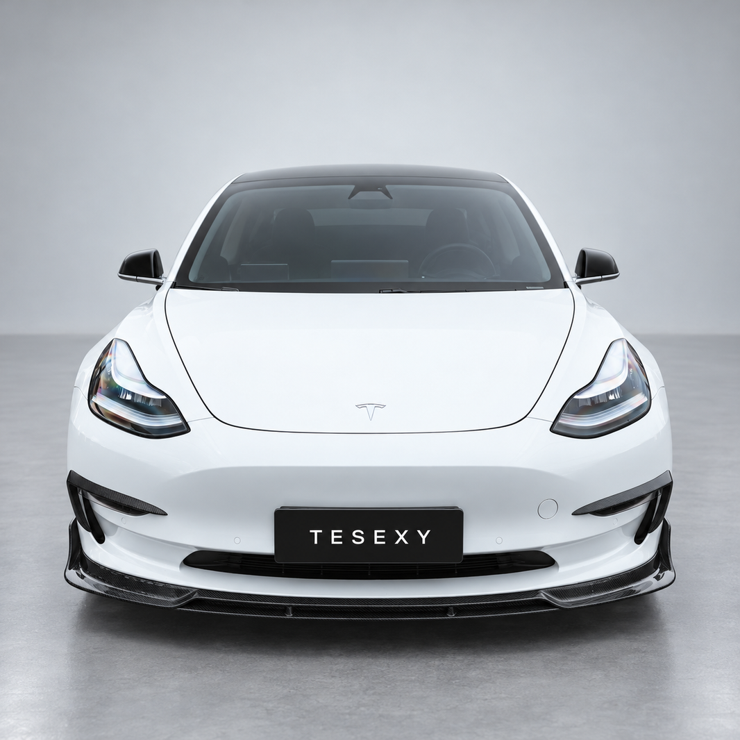 Tesexy 02 Carbon Fiber Full Body Kit for Tesla Model 3 2018-2023