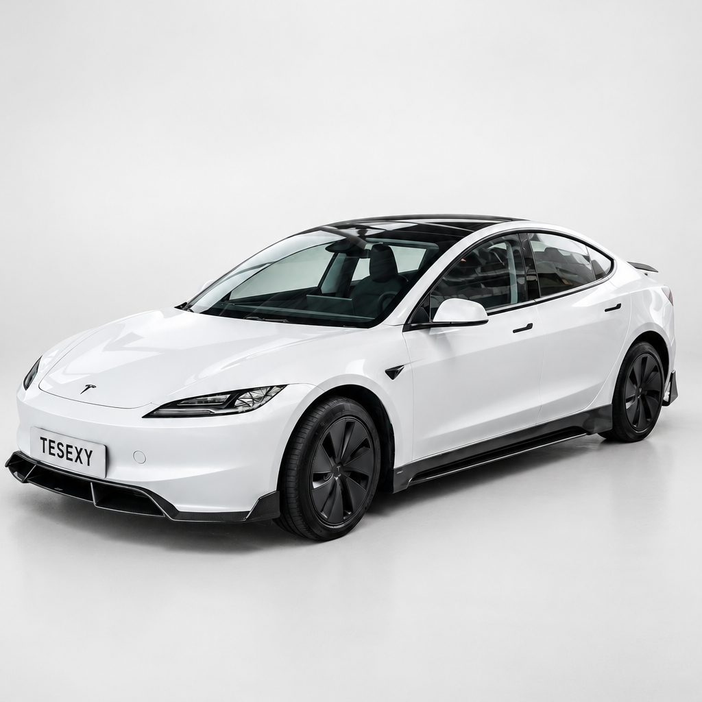 Tesexy 08 Carbon Fiber Full Body Kit for Tesla Model 3 highland 2023.10+