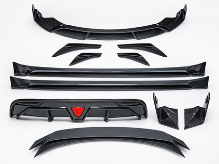 Tesexy 08 Carbon Fiber Full Body Kit for Tesla Model 3 highland 2023.10+