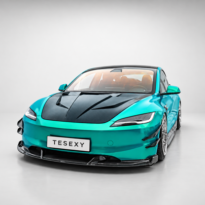 Tesexy 09 Carbon Fiber Full Body Kit for Tesla Model 3 highland 2023.10+