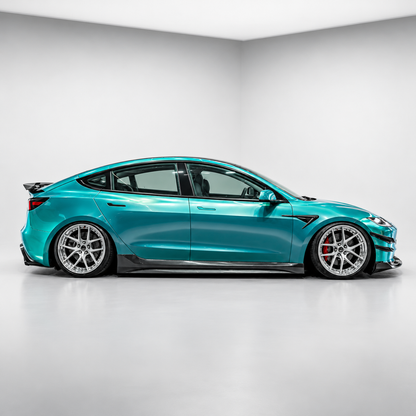Tesexy 09 Carbon Fiber Full Body Kit for Tesla Model 3 highland 2023.10+