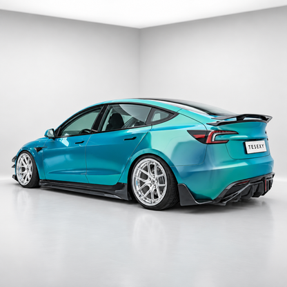 Tesexy 09 Carbon Fiber Full Body Kit for Tesla Model 3 highland 2023.10+