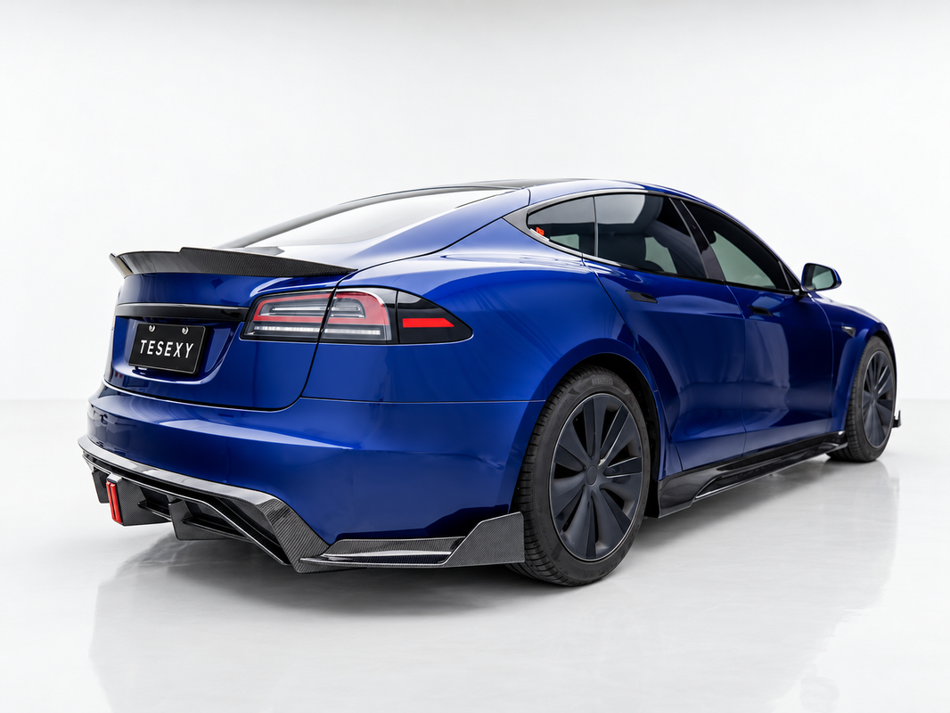 Tesexy 01 Carbon Fiber Full Body Kit for Tesla Model S 2021+