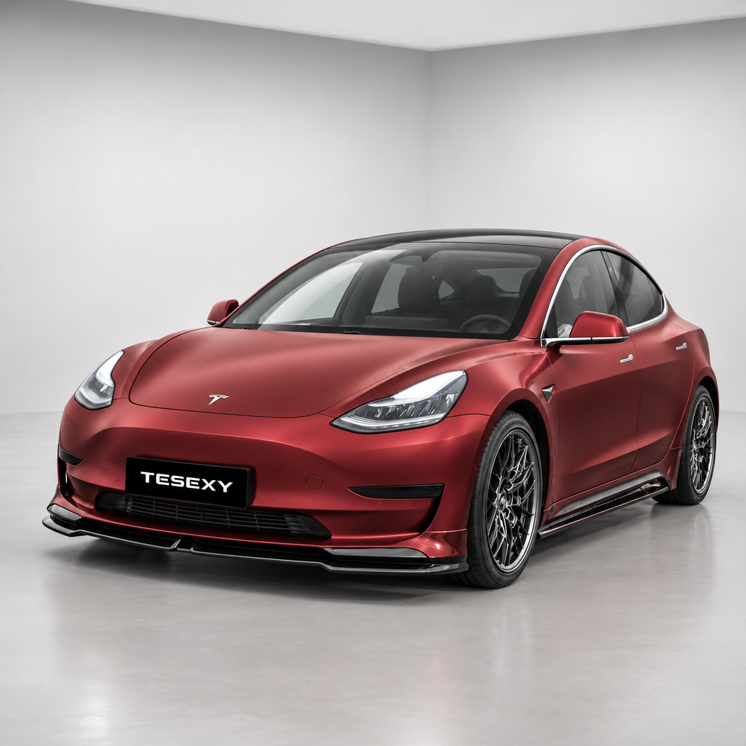 Full Body Kit For 2017–2023 Tesla Model 3-Tesexy01